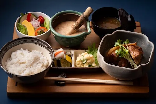 豚の角煮膳は宴会にもおすすめのコース料理